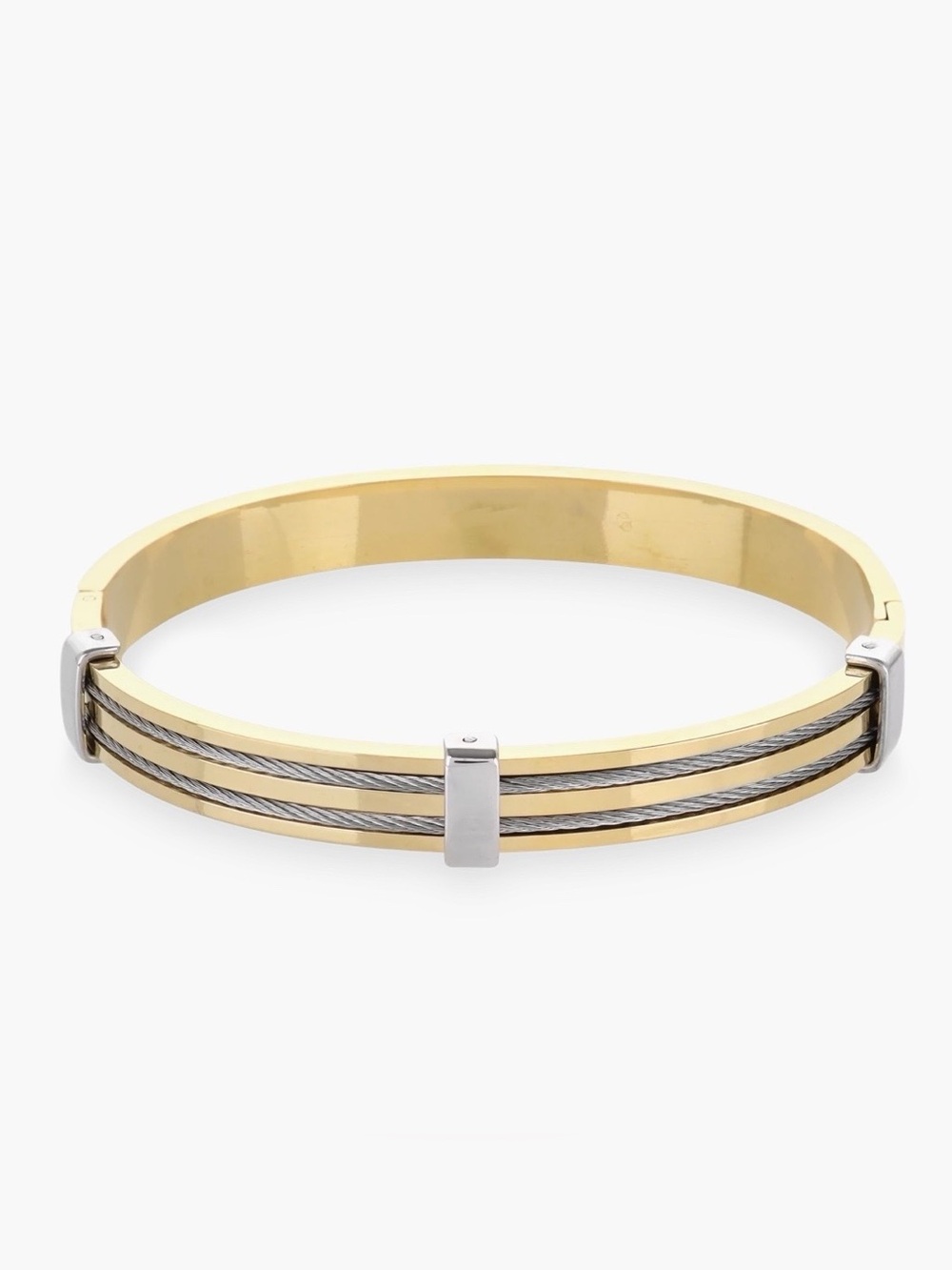 New Artizan Joyeria Two Tone Bangle